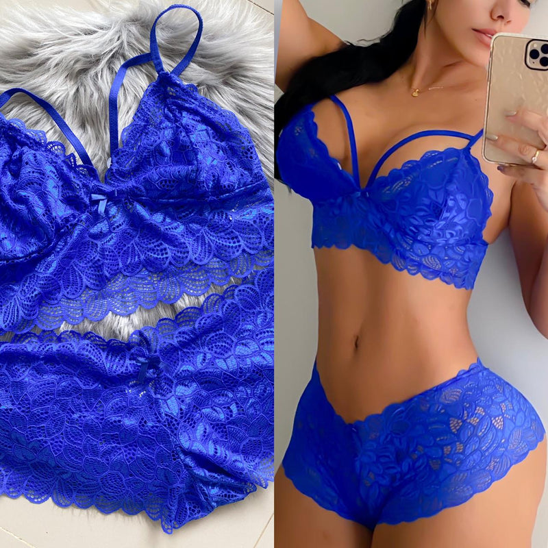 Lencería Femenina de Encaje Cachetero 🔥Compre 2 y llévese la tercera🔥